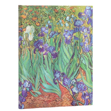 Taccuino Grande Paperblanks Iris di Van Gogh 18x23 cm | Muse di Carta