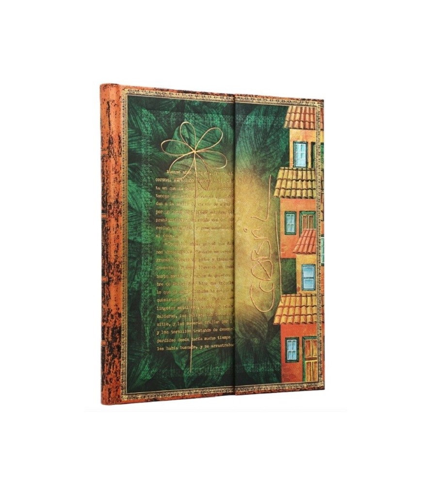 Paperblanks. Taccuino copertina rigida, interno a righe,. cm 12x17. García Márquez, Cent'anni di solitudine
