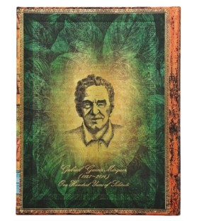 Paperblanks. Taccuino copertina rigida, interno a righe,. cm 12x17. García Márquez, Cent'anni di solitudine
