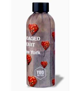 Borraccia Banksy Bandaged Heart Graffiti Dual 500 ml