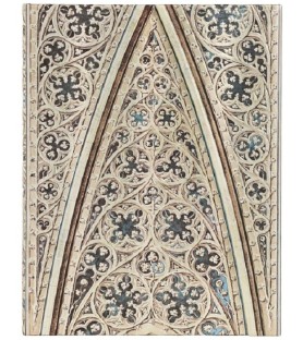 Paperblanks-Taccuino a righe 18x24 cm-Chiusura magnetica-Volta del Duomo di Milano