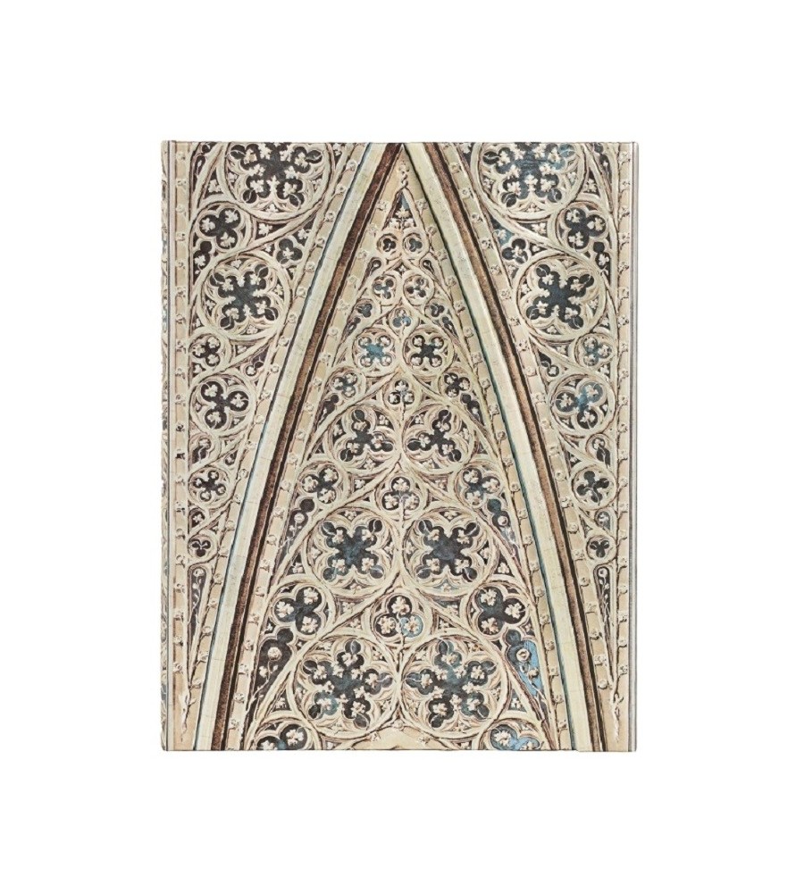 Paperblanks-Taccuino a righe 18x24 cm-Chiusura magnetica-Volta del Duomo di Milano