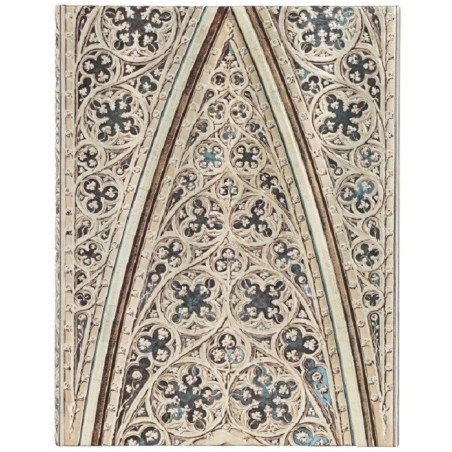 Paperblanks-Taccuino a righe 18x24 cm-Chiusura magnetica-Volta del Duomo di Milano