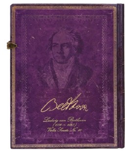 Taccuino  18x23cm 250º ANNIVERSARIO DELLA NASCITA DI BEETHOVEN. Paperblanks