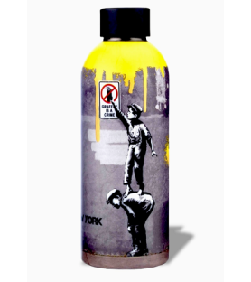 Borraccia Banksy Graffiti Is a Crime Dual 500 ml