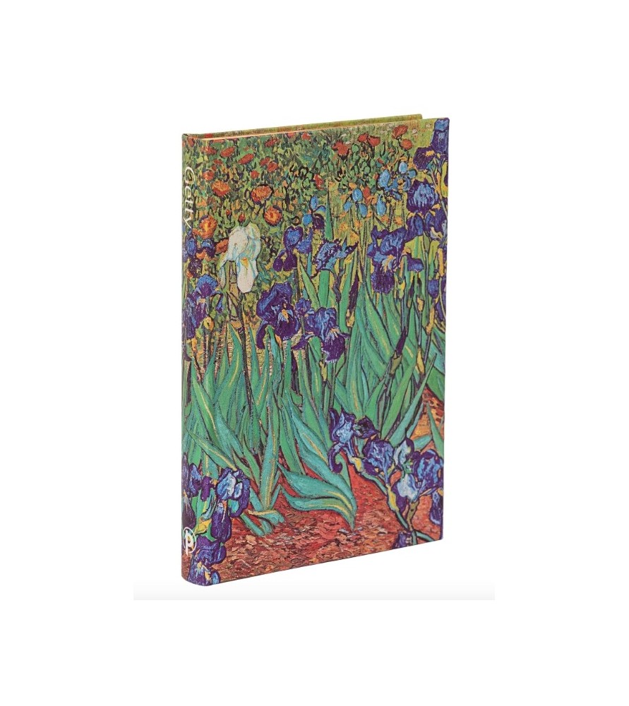 Taccuino Mini Paperblanks Iris di Van Gogh 9x12 cm | Muse di Carta