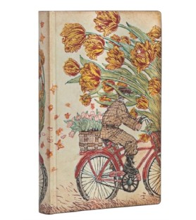 Paperblanks-Taccuino mini 9 x 12 cm-  righe-Flexi- Primavera olandese