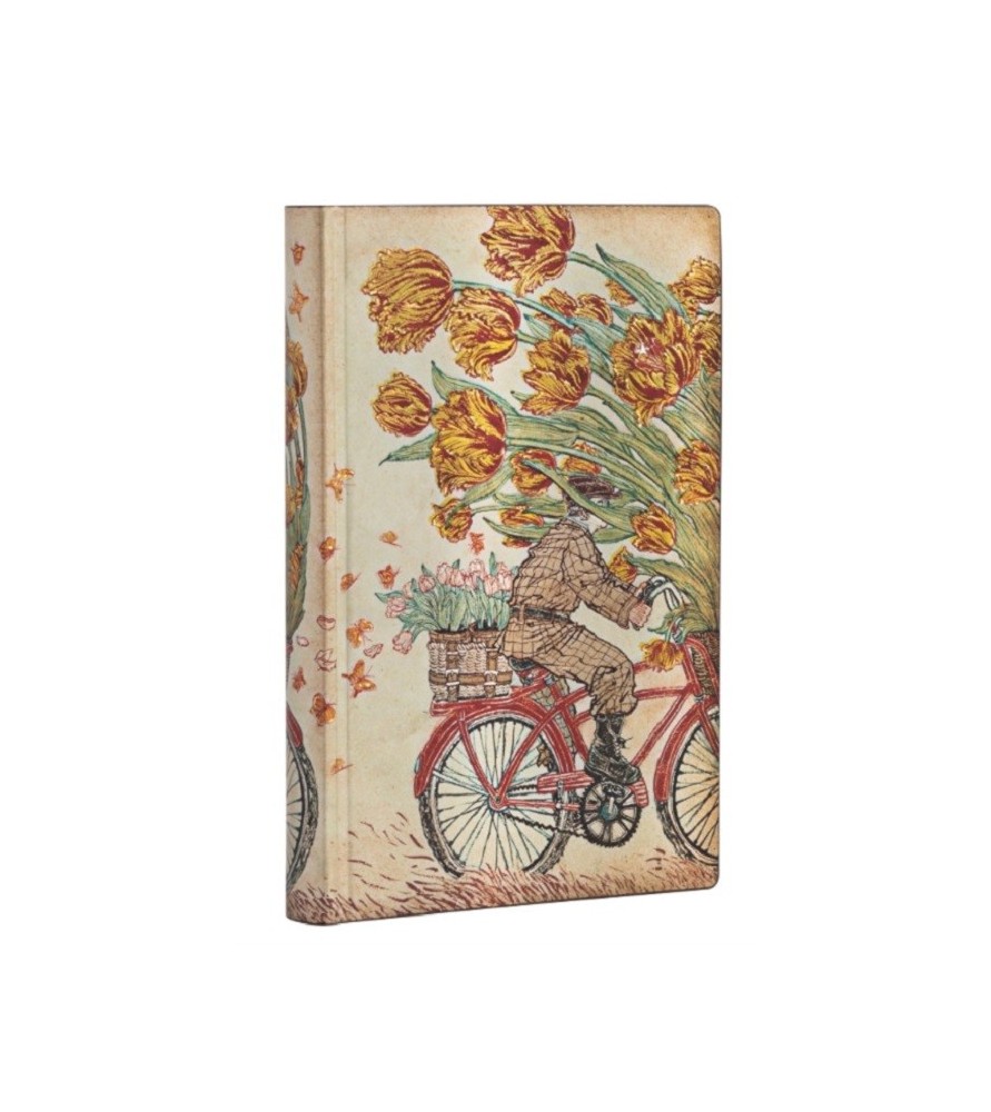 Paperblanks-Taccuino mini 9 x 12 cm-  righe-Flexi- Primavera olandese