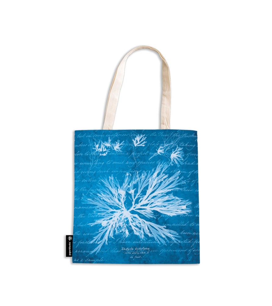 Paperblanks- -Borsa in tela 38x38x9 cm- Fiori di mare