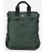 Zaino con tracolla, manici, tasca ampia posteriore antiscippo.Denver. Verde militare, Cm 38 x 32 x 15. Urbanite