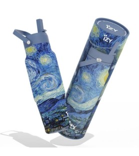 Borraccia  da Viaggio 900ML - Notte Stellata.  IZY Bottles.