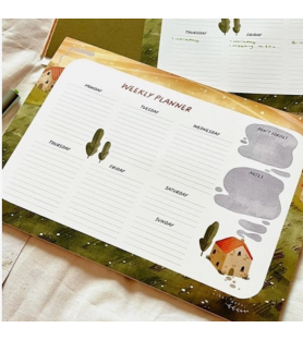 Planner settimanale