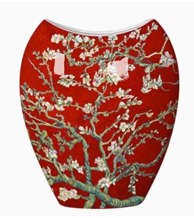 Vaso rosso le Mandorle - VAN-GOGH