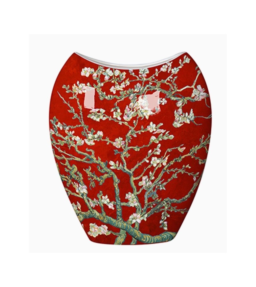Vaso rosso le Mandorle - VAN-GOGH