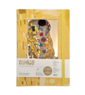 Taccuino Origamo Il Bacio di Klimt in filigrana di carta