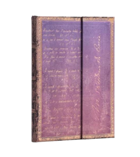 Paperblanks- Taccuino pagina riga, copertina rigida ,cm 18x12- Marie Curie