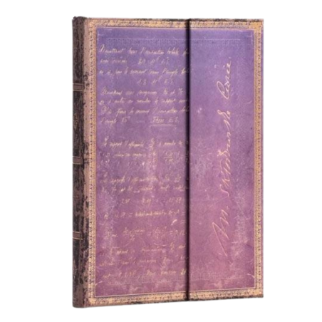 Paperblanks- Taccuino pagina riga, copertina rigida ,cm 18x12- Marie Curie