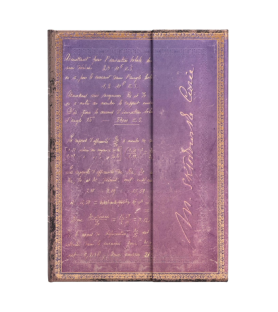 Paperblanks- Taccuino pagina riga, copertina rigida ,cm 18x12- Marie Curie