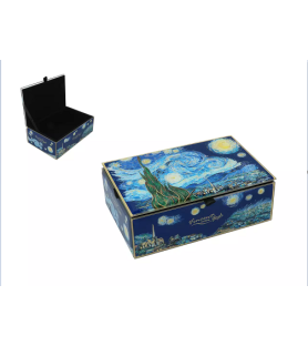 Portagioie in Vetro Notte Stellata Van Gogh 15x10 cm | Carmani