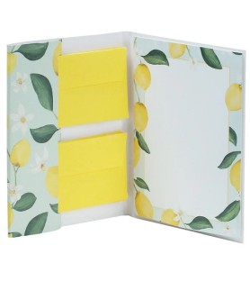 Carta da lettera con buste . Blochhetto da 10.    Design la dolce vita. cm 18,5 x 25,00