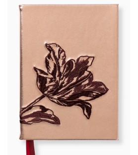 Quaderno Taccuino ricamato Tulip. 13,5 x 18,5 x 1,5 cm