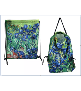 Sacca Zainetto Iris di Van Gogh 36x43 cm | Carmani