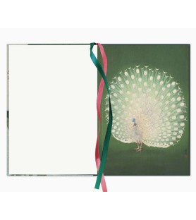 Quaderno Taccuino in raso/cotone con fiori di loto in fiore (Ohara Koson, Rijksmuseum)