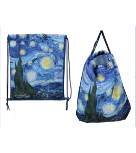 Sacca Zainetto Notte Stellata Van Gogh 38x50 cm | Carmani