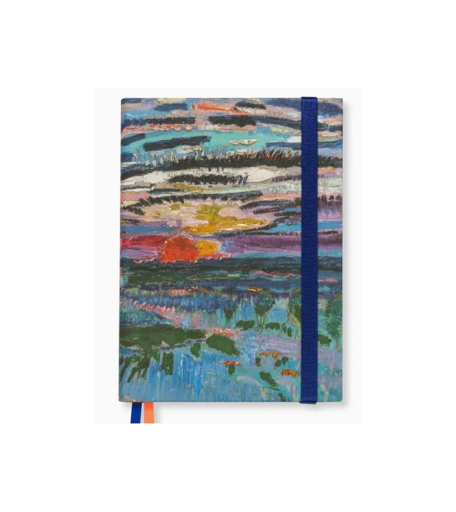 Taccuino soft touch - Zonsopgang.13,5 x 18,5 x 1,5 cm