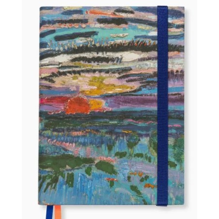 Taccuino soft touch - Zonsopgang.13,5 x 18,5 x 1,5 cm