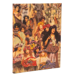 Taccuino Paperblanks Alma-Tadema 13x18 cm pagine bianche